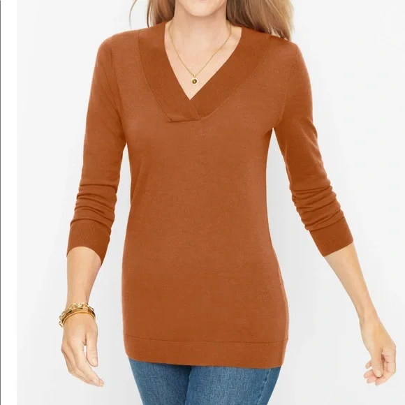 V Neck Sweater Talbots Sale Sweaters TALBOTS WOMEN'S